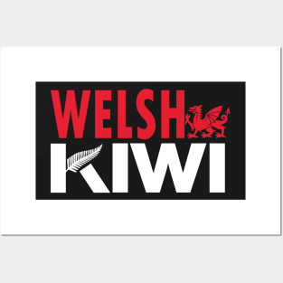 Welsh Kiwi (for dark backgrounds) Posters and Art